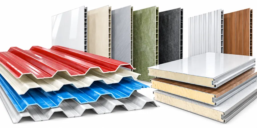 Building panels — FRP application for polyester gelcoat