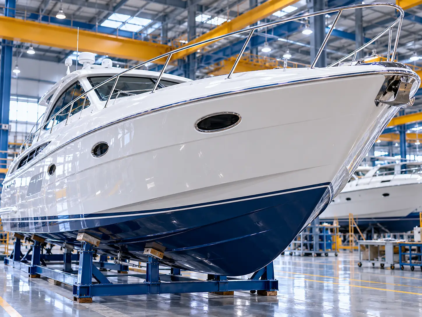 FRP boat hull